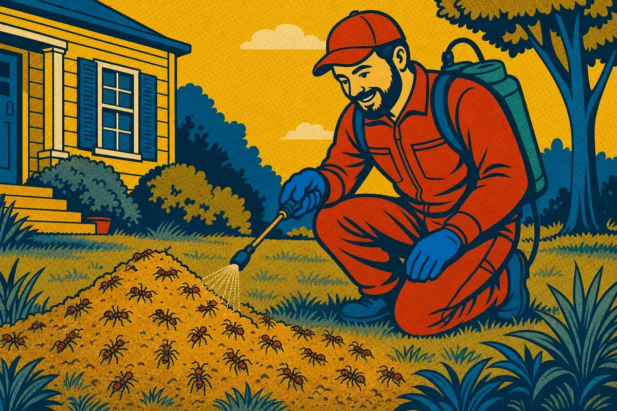 Ant control: Treatment