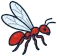 Winged ants inside