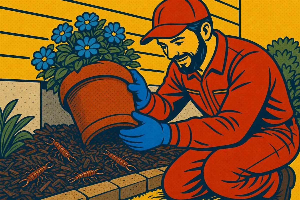 Earwig control: Inspection