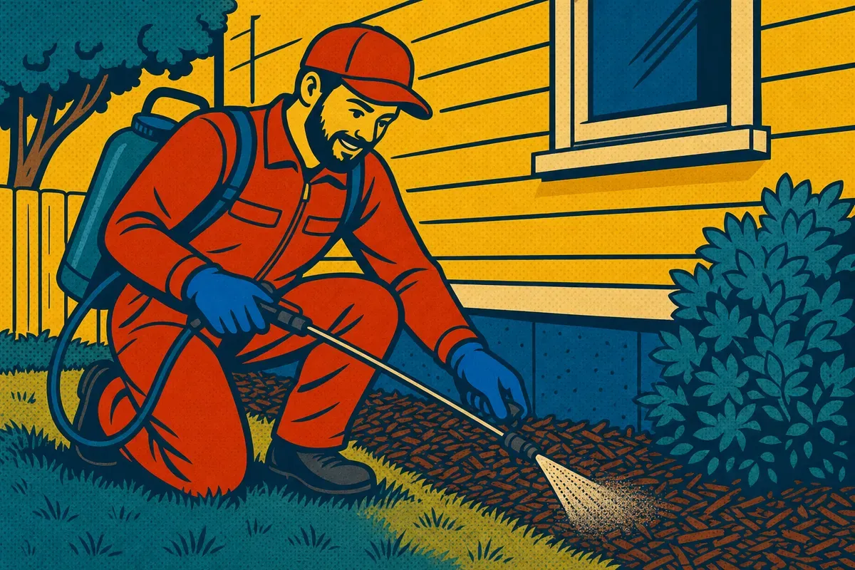 Earwig control: Treatment
