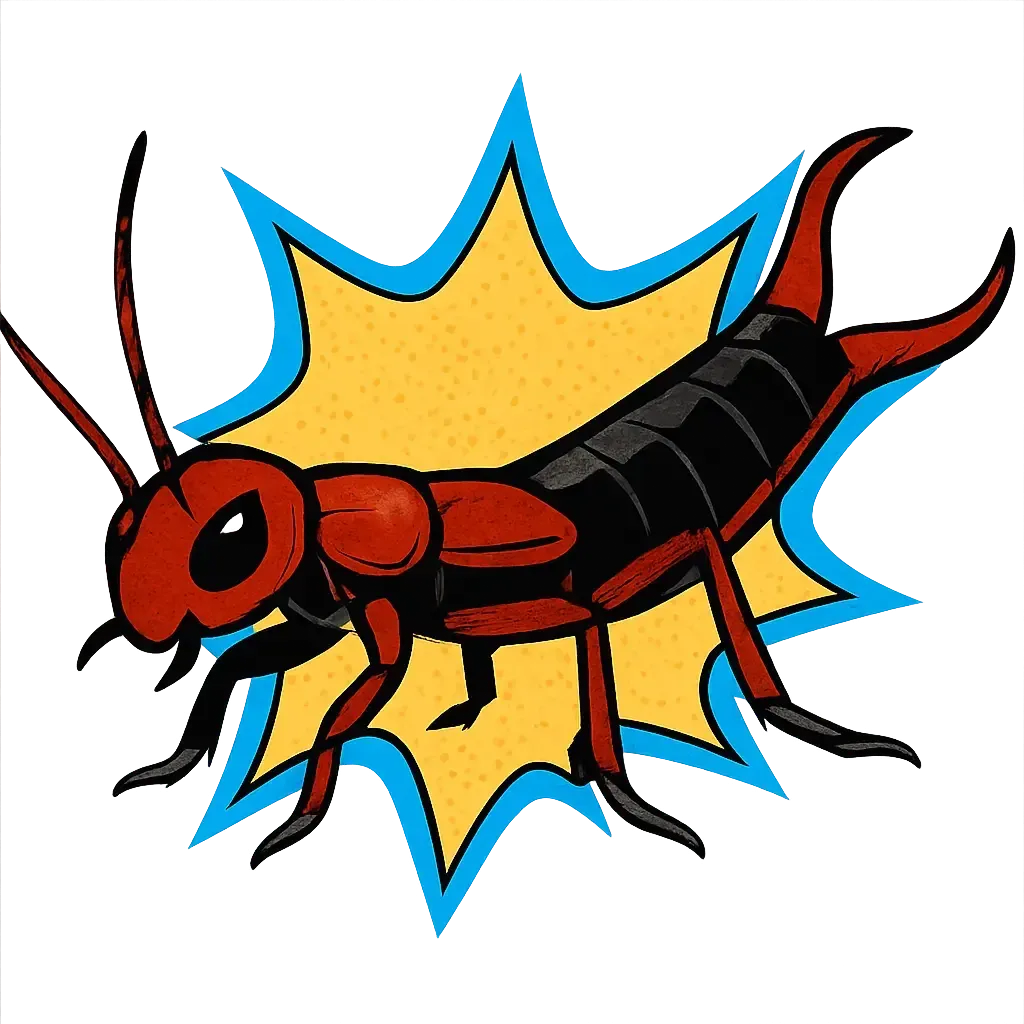 Earwigs illustration