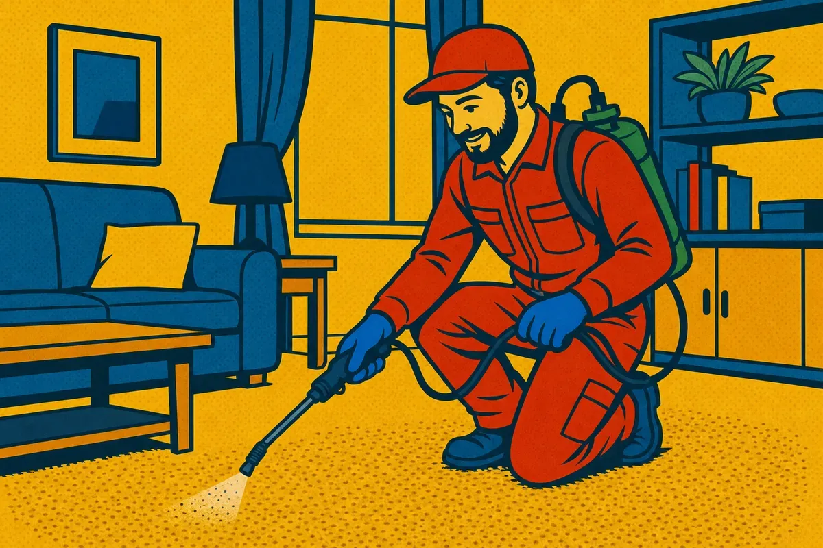 Flea control: Indoor and yard treatment