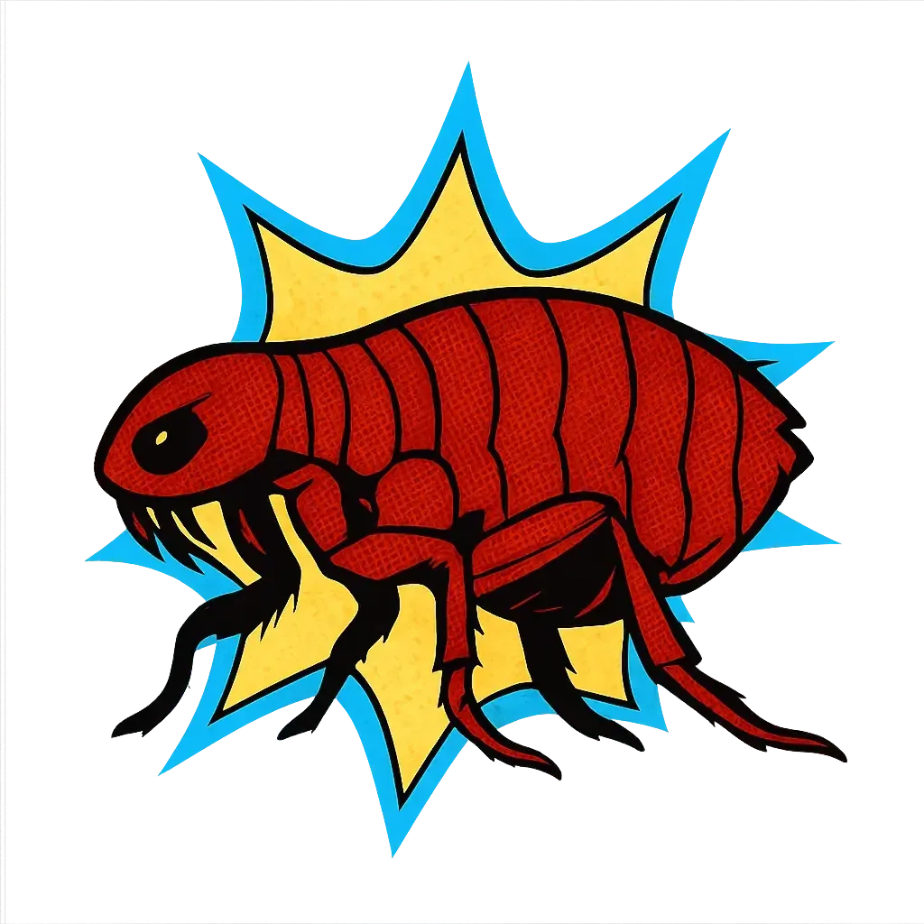 Fleas illustration