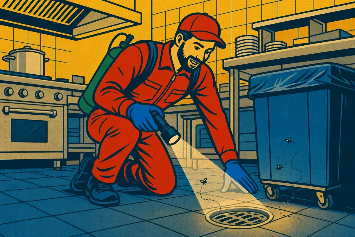 Fly control: Inspection