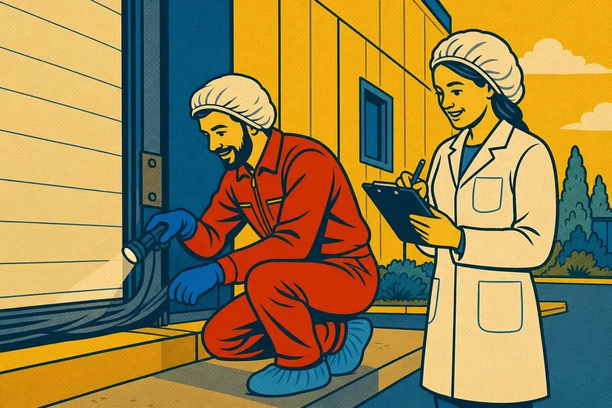 Food & Beverage Processing pest control: Facility survey