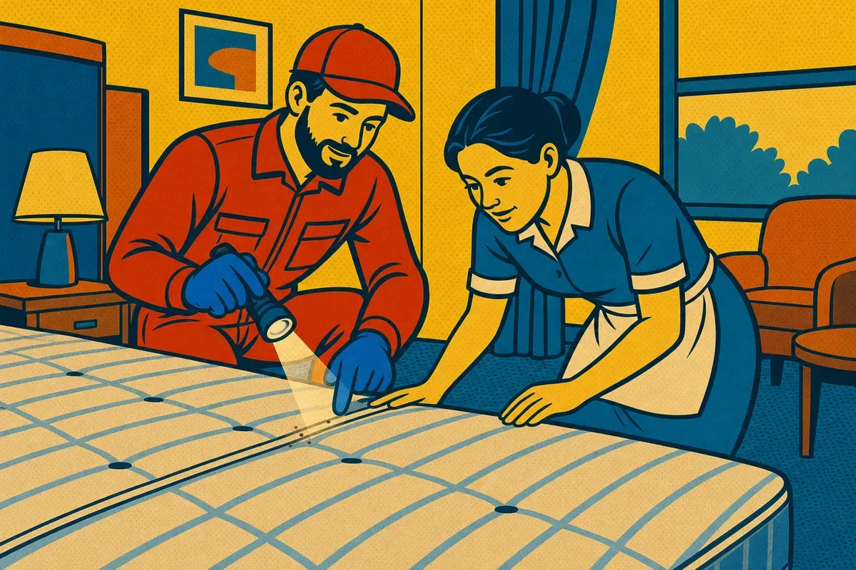 Hospitality pest control: Property survey