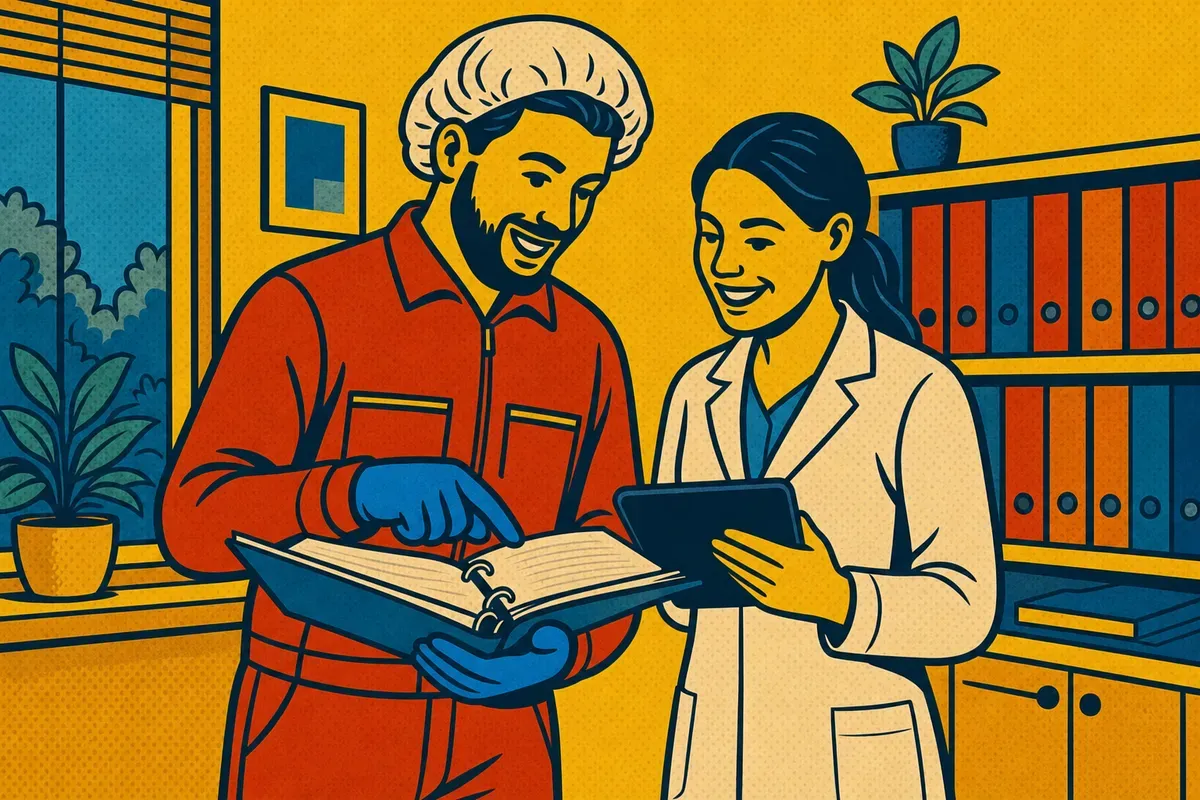 Pharmaceutical pest control: Scheduled service and records