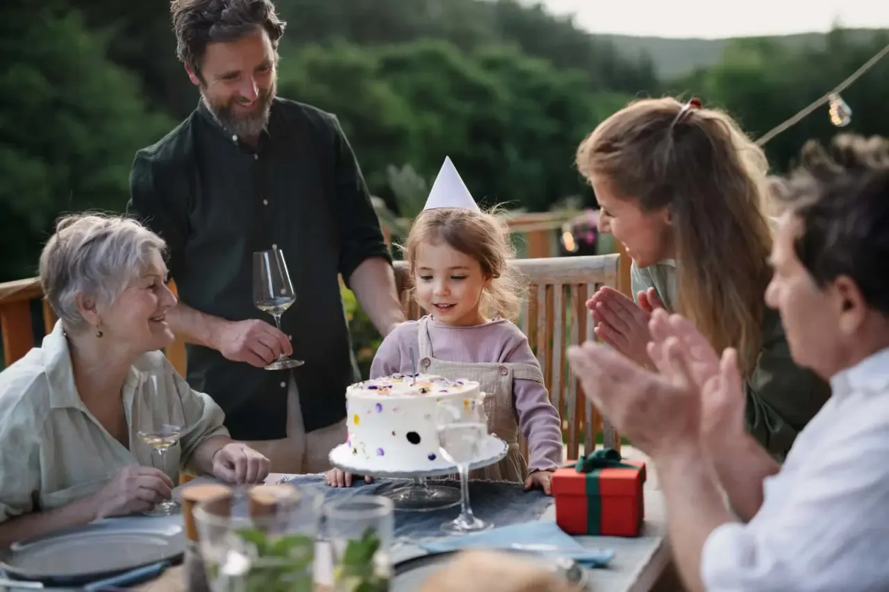 Family enjoying a pest-free home