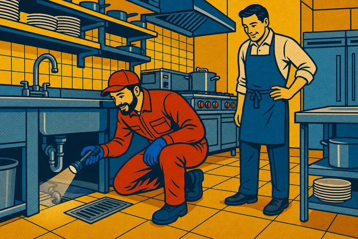 Food Service pest control: Site survey