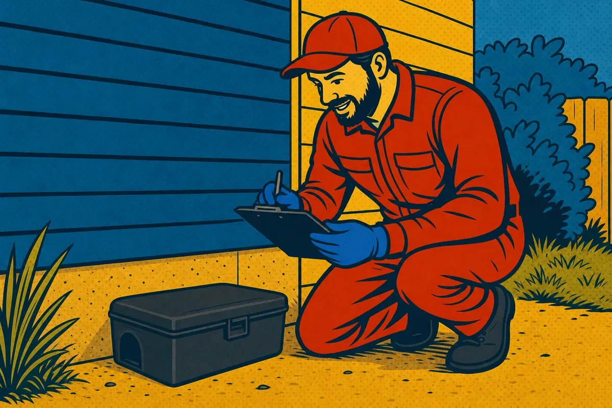 Rodent control: Follow-up and monitoring