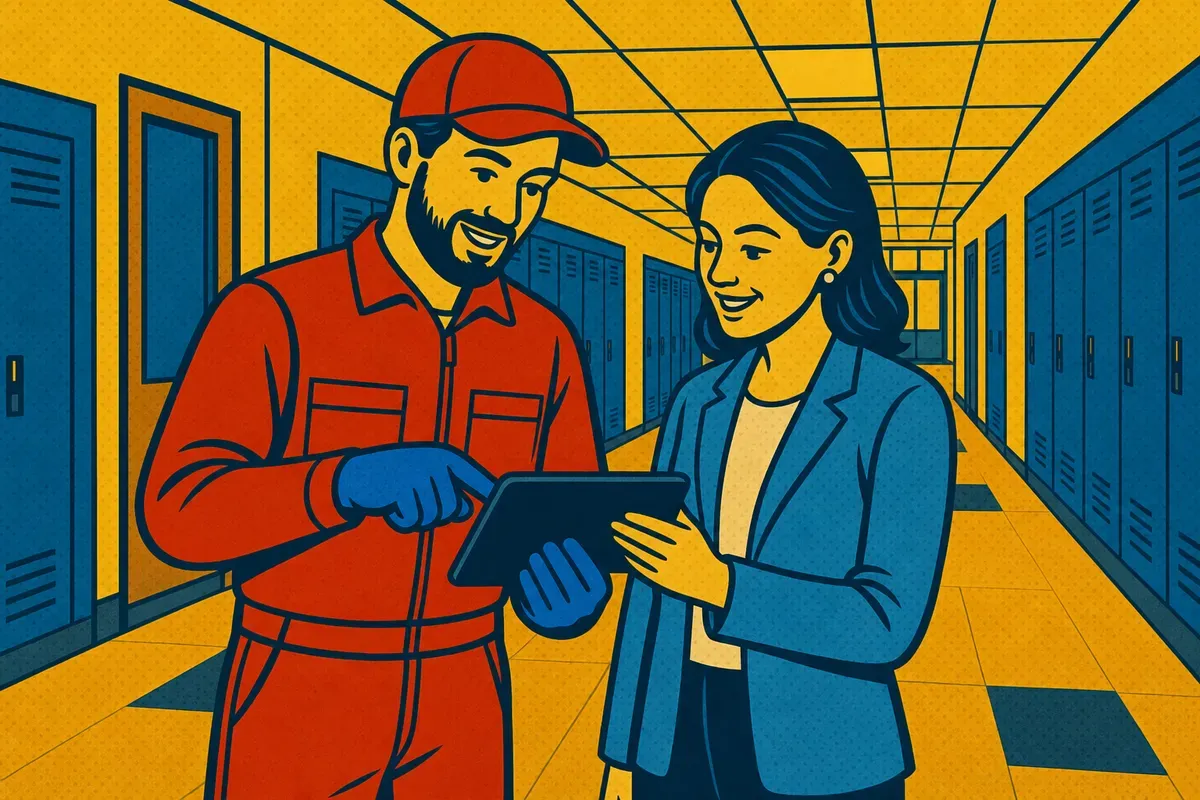 Education pest control: Scheduled service and reports