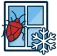 Stink bugs inside in winter