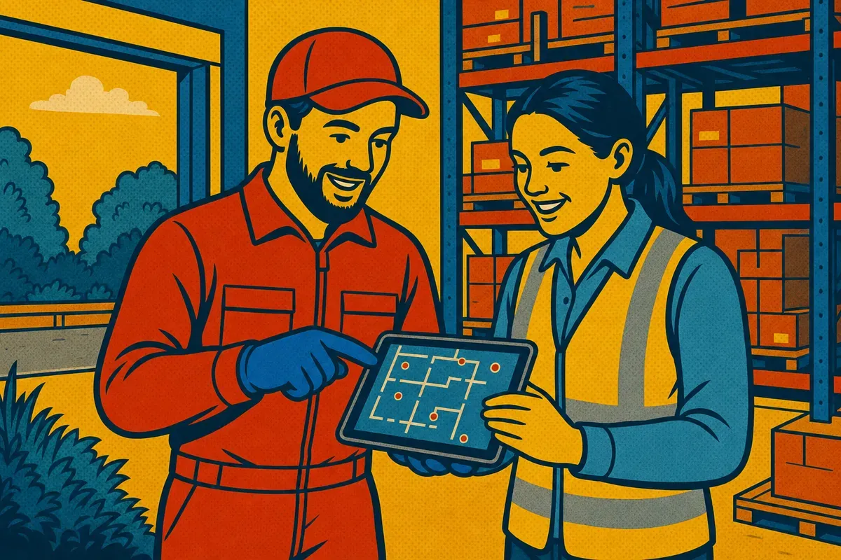 Logistics pest control: Scheduled service and reports