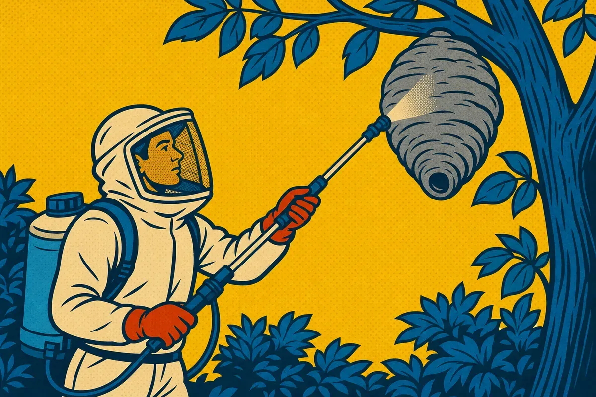 Wasp & hornet control: Treatment and removal