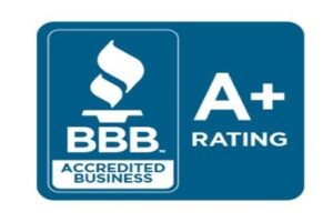 BBB Accredited Business logo with A+ rating