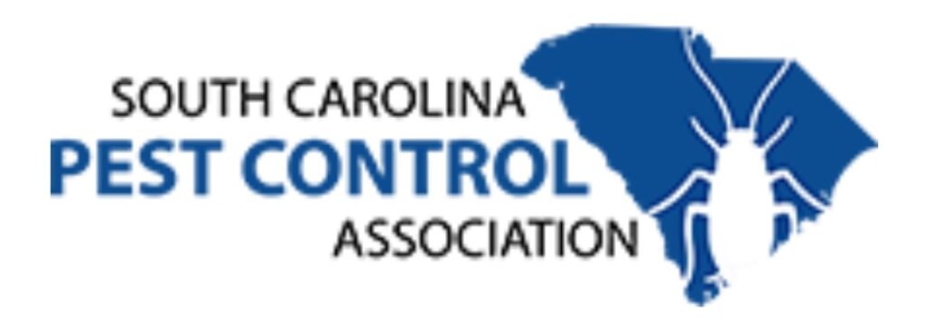 Logo of South Carolina Pest Control Association.